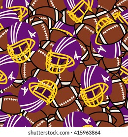 American football pattern