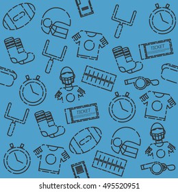 American football pattern