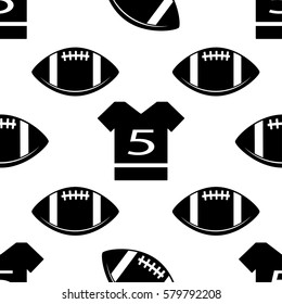 American football pattern.