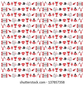 american football pattern icon