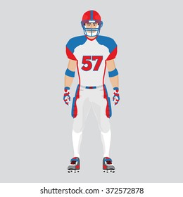 American football player