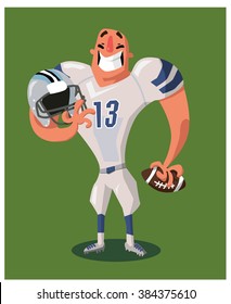 American football player