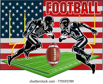 American football player