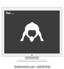 American football player silhouette.