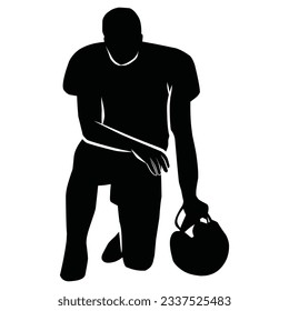 American Football Players Silhouettes , vector pack, various pose