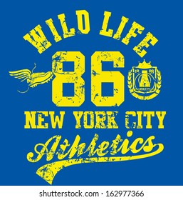 american football retro style vector art