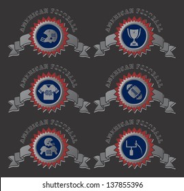 american football ribbon