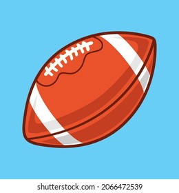 american football rugby ball Illustrations vector Isolated