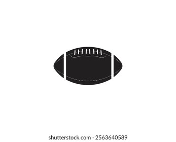 American football,  Rugby ball vector on a white background EPS 10