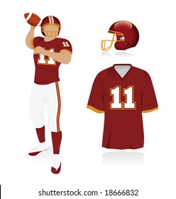 american football set