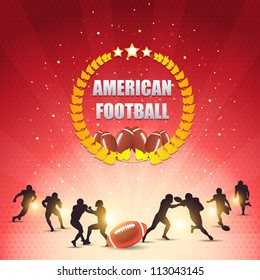 American Football Shiny Background