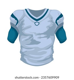 american football shirt icon isolated