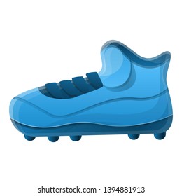 American football shoe spike icon. Cartoon of american football shoe spike vector icon for web design isolated on white background