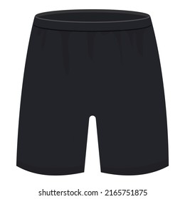 American football shorts icon cartoon vector. Sport equipment. Game goal