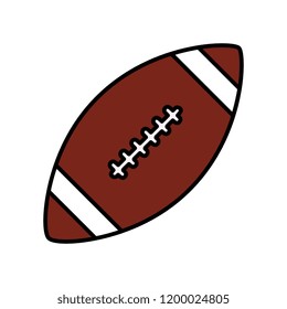 american football sport ball icon