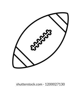 american football sport ball icon