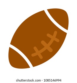 american football - sport icon, rugby symbol