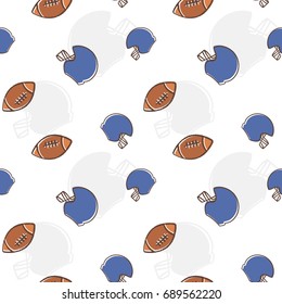 American football sport pattern