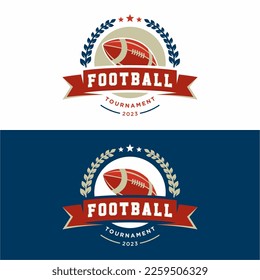 American Football Sports logo and badge