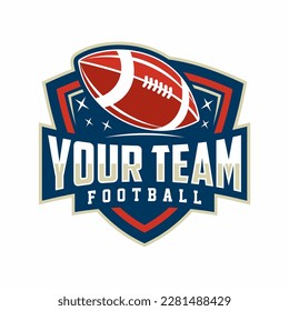 American Football Sports logo and badge