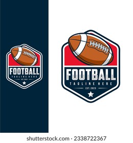 American Football Sports logo and badge
