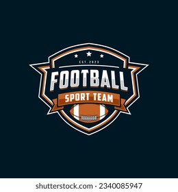 American Football Sports logo and badge