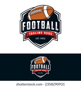 American Football Sports logo and badge, american football logo vector illustration