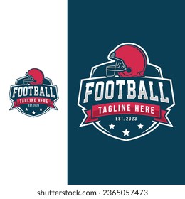 American Football Sports logo and badge, american football logo vector illustration