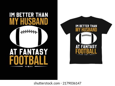 American football t shirt design Template