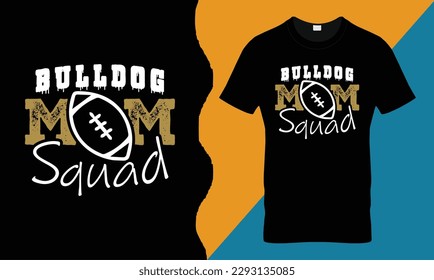 American Football T Shirt Design Game Day Football Soccer play Mom Shirt Dad Football