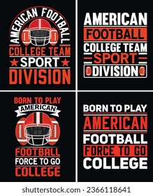 American football t shirt DESIGN
