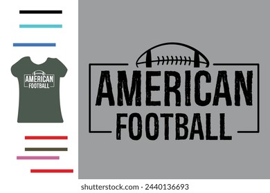 American Football T-Shirt-Design