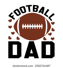 American football t shirt design