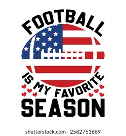 American football t shirt design