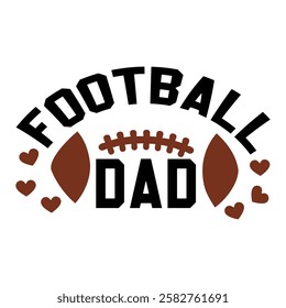 American football t shirt design