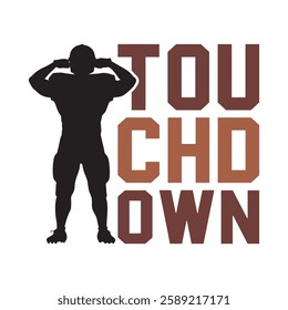 American Football T Shirt Design