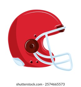 american football tournament isolated design