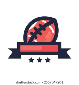 american football tournament isolated icon