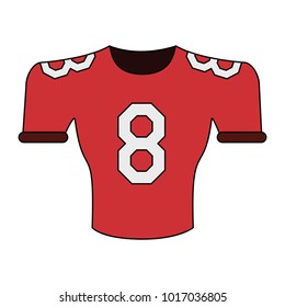American football tshirt