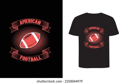 American Football. Vector T-Shirt Design - Buy t-shirt designs