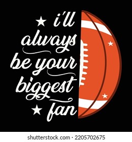 American football t-shirt design vector template