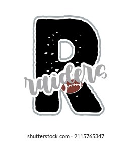 American Football, Football typography slogan, Vector print tee shirt, poster