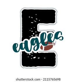 American Football, Football typography slogan, Vector print tee shirt, poster