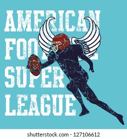 american football vector art