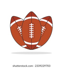 American Football Vector Clipart, Rugby Colorful Vector, Rugby-Illustration, American Football Clip Art, Football Clip Art, Sportgrafik, American Ball, Game Vektor, Spiel-Turnier, Champions 