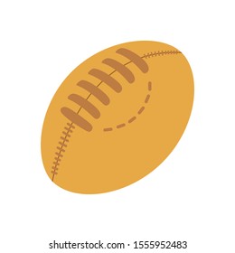 American football vector emoji illustration simple