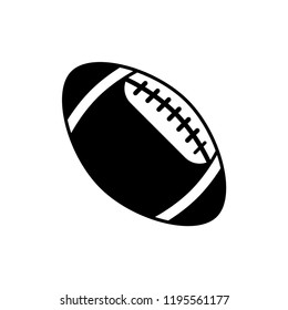 American football vector icon, sports ball symbol. Modern, simple flat vector illustration for web site or mobile app.