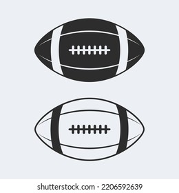 american football vector. american football illustration