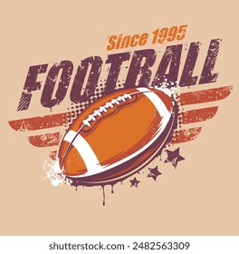 American Football  vector illustration design