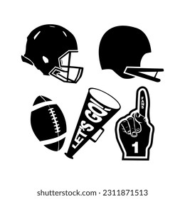 AMERICAN FOOTBALL VECTOR ILLUSTRATION PACK